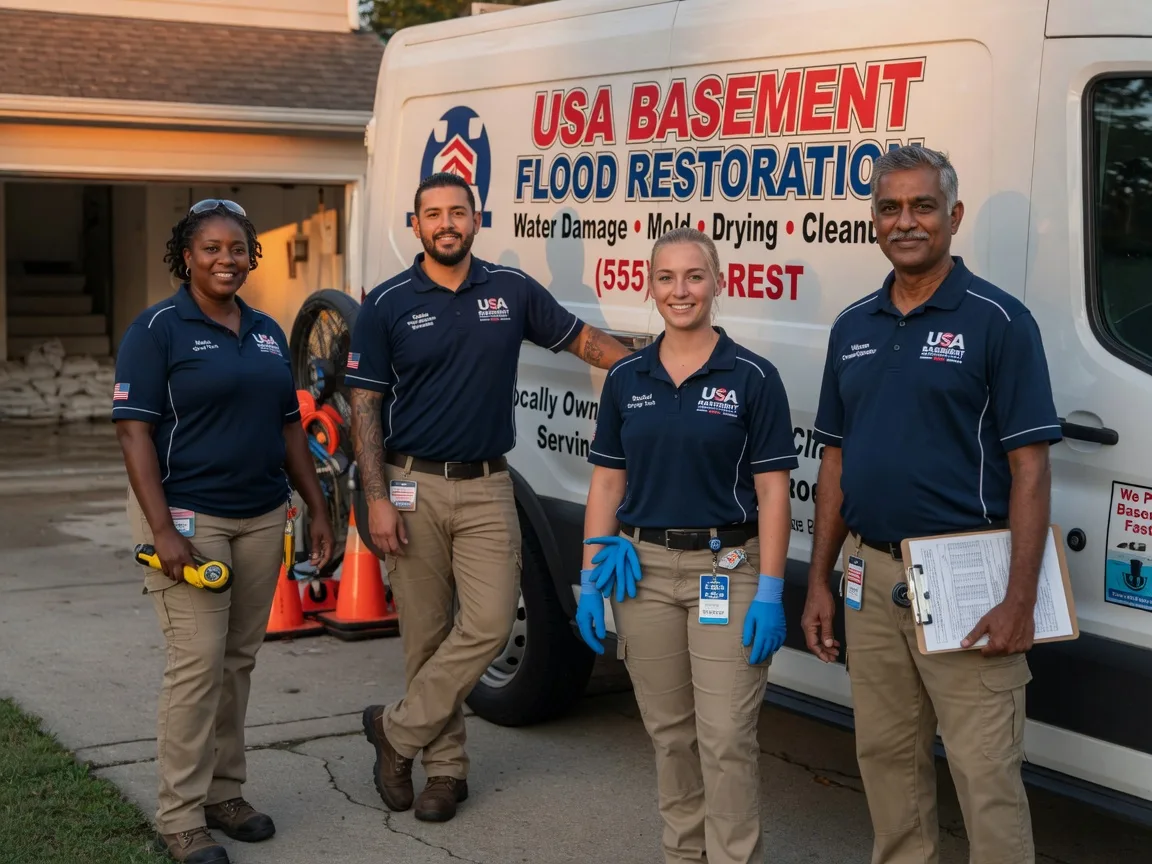 Basement Flood Cleanup company in Walnut Grove, MS